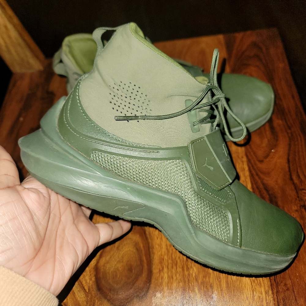 Women's FENTY by Puma Green Athletic Shoes